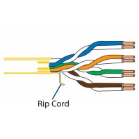 Belden 1700A CAT5Eplus Bonded-Pair UTP LS-PVC High Performance Data Cable 1000ft