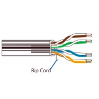 Belden 1872A Unshielded CAT6e Mediatwist Cable - Black - 1000 Foot