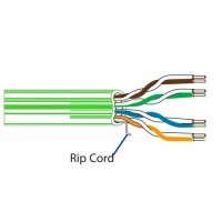 Belden 1872A CAT6e Mediatwist Cable 1000 ft Green