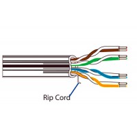 Belden 1874A Plenum MediaTwist Enhanced Category 6 Cable 1000Ft Green