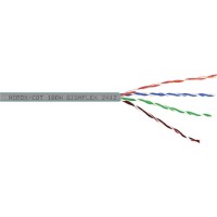 Belden 2412 23 AWG Enhanced Catagory 6 Nonbonded-Pair Cable (1000 ft) Gray