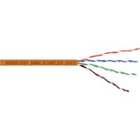 Belden 2412 23 AWG Enhanced Catagory 6 Nonbonded-Pair Cable (1000 ft) Orange