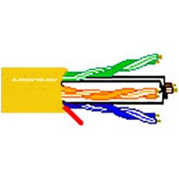 Belden 7851A 23 AWG Bonded Pair DataTwist Cat6E & 4PRB Cable 1000 Ft Yellow