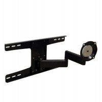 Chief JWDSKVB Medium Flat Panel Swing Arm Wall Mount (Metal Studs)-20 Inch-Black