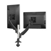 Chief K1C220B Kontour Dual Dynamic Column Clamp Mount - Dual Monitor - Black