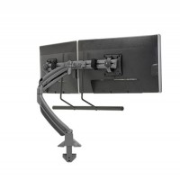 Chief K1D22HB Kontour K1D Dynamic Desk Clamp Mount Dual Monitor Array Black