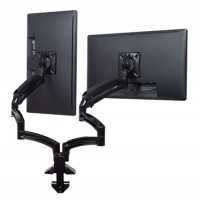 Chief K1D230B Kontour K1D Dual Monitor Dynamic Desk Mount Extended Reach-Black