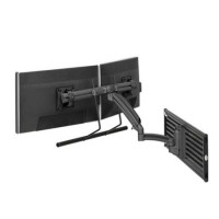 Chief K1S22HB Kontour K1S Dynamic Slatwall Mount Dual Monitor Array Black