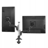 Chief K2C220B Kontour K2C Articulating Column Mount - 2 Monitors - Black