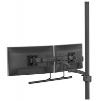 Chief K2P22HB Kontour K2P Dynamic Pole Mount Dual Monitor Array - Black