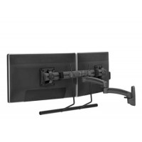 Chief K2W22HB Kontour K2W Wall Mount Swing Arm Dual Monitor Array - Black