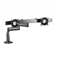 Chief KCD220B Dual Arm Desk Mount Dual Monitor- Black