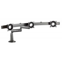 Chief KCD320B Dual Arm Desk Mount - Triple Monitor - Black