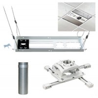 Chief KITEZ006W Preconfigured Projector Ceiling Mount Kit