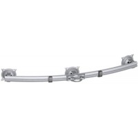 Chief KTA320S Triple Monitor Pole Clamp - Silver