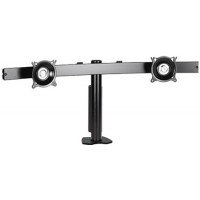 Chief KTC225B Widescreen Dual Monitor Horizontal Desk Clamp Mount - Black