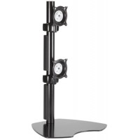 Chief KTP230B Dual Monitor Vertical Table Stand - Black