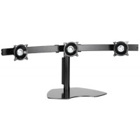 Chief KTP320B Triple Monitor Horizontal Table Stand - Black