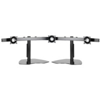 Chief KTP325B Widescreen Triple Monitor Horizontal Table Stand - Black