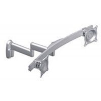 Chief KWD220S Dual Arm Wall Mount - Dual Monitor - Silver