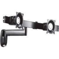 Chief KWS220B Single Arm Articulating Wall Mount - Dual Monitor - Black