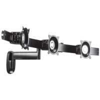 Chief KWS320S Single Arm Wall Mount - Triple Monitor - Silver