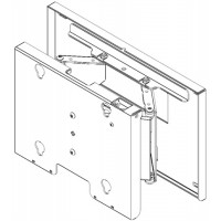 Chief Medium Flat Panel Swing Arm Wall Display Mount - 9 Inch Extension