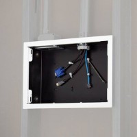 Chief PAC525FW In-Wall Storage Box with Flange - White