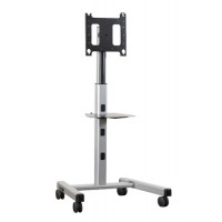 Chief PFC-U Universal Flat Panel Display Mobile Cart 42-63In.es Silver