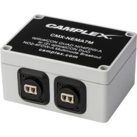 Camplex OM3 Multimode NO4FDW-A opticalCON QUAD to Two Duplex LC Female Breakout