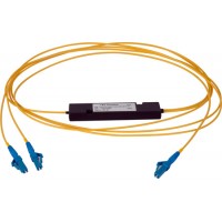 Camplex CMX-SM1X2LC-001 Singlemode LC Fiber Optic 1x2 Splitter Cable - 1 Foot