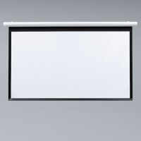 Draper 132001 Salara Matte White 50x50 Motorized Wall Screen