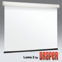 Draper 206082 Luma 2 Manual Projection Screen 119In HDTV Contrast Grey XH800E