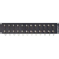 Camplex HF-OPRP-2 2RU 24-Port Simplex Singlemode/Multimode ST Fiber Panel