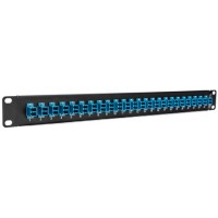 Camplex HF-OPRP-9 Patch Panel-1RU 24-Port Preloaded with LC Duplex Single Mode