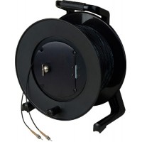 Camplex TAC1 Simplex 1-Channel OM1 Multimode ST Fiber Optic Tactical Cable Reel