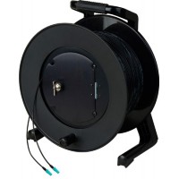 Camplex TAC1 Simplex 1-Channel OM3 Multimode LC Fiber Optic Tactical Cable Reel