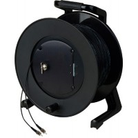 Camplex TAC1 Simplex 1-Channel OM3 Multimode ST Fiber Optic Tactical Cable Reel