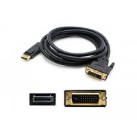 AddOn 5PK 10.0ft DP to DVI M/M Adapter  