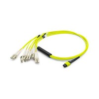 AddOn 2m OS1 Yellow Duplex Fanout Cable  