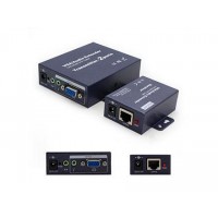 AddOn VGA to RJ-45 M/M Black Extender  