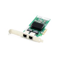 AddOn 1Gbs Dual RJ-45 PCIe x4 NIC  