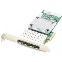 AddOn 1Gbs Quad SFP PCIe x4 NIC  