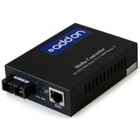 AddOn 1Gbs 1 RJ-45 to 1 SC Media Conv  