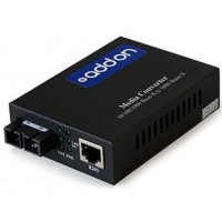 AddOn 1Gbs 1 RJ-45 to 1 SC Media Conv  