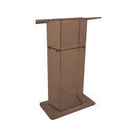 SMOKED ACRYLIC LECTERN  